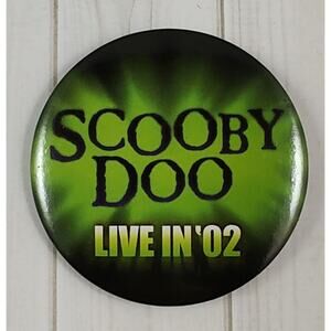 Scooby Doo Movie Promo Pin Badge Button Pinback